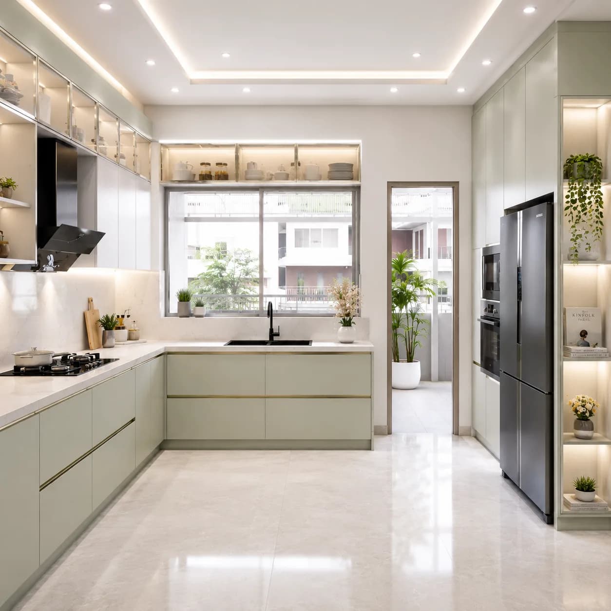 MODULAR KITCHEN — after